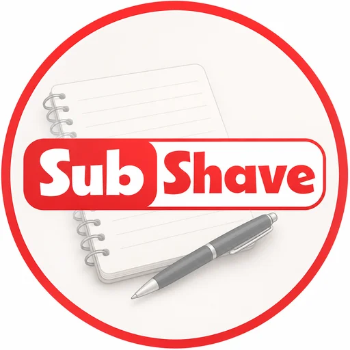 SubShave Editorial logo